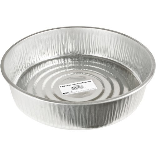 Performance Tool W54280 3 1 2 Gal Galvanized Drain Pan