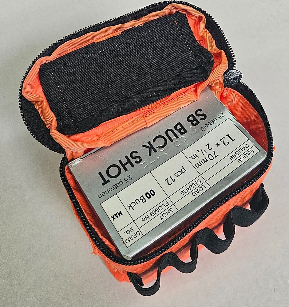 AR500 Orange Shot Shell Pouch with MOLLE
