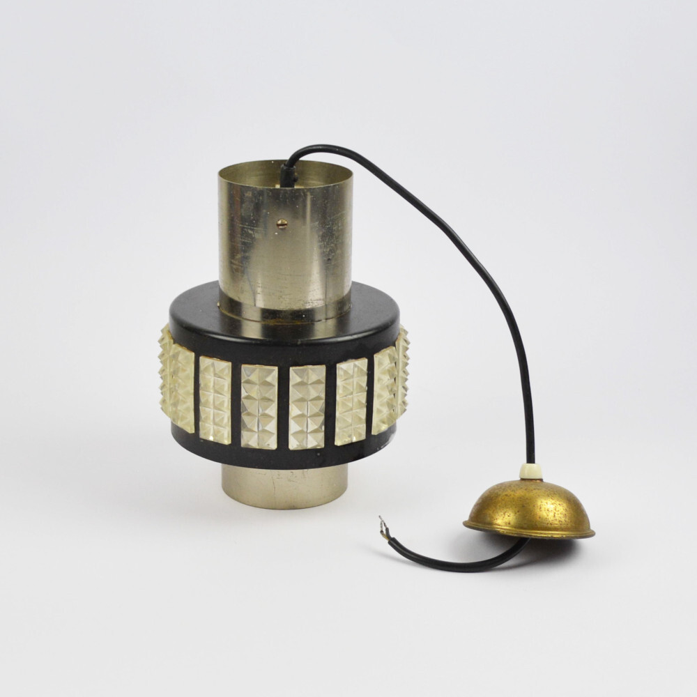 Vintage Ceiling Light - Old Lamp - Ceiling - Metal & Plastic