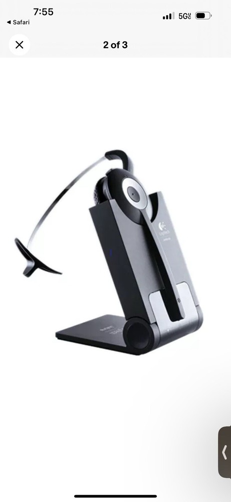 Logitech BH940-M Mono Wireless Headset 981-000413