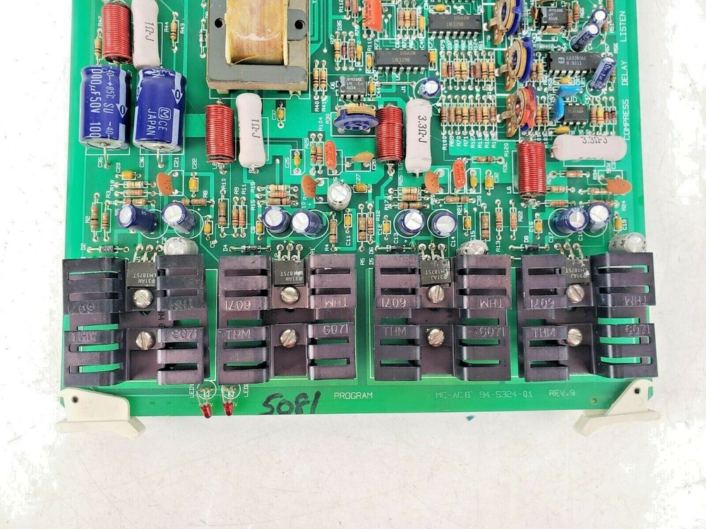 Bogen Multicom 2000 Analog Card MCACB Intercom System Used AS IS #8