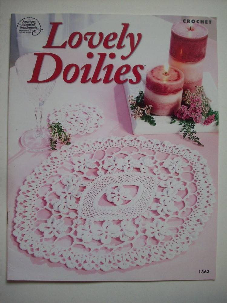 Lovely doilies crochet patterns pineapple floral