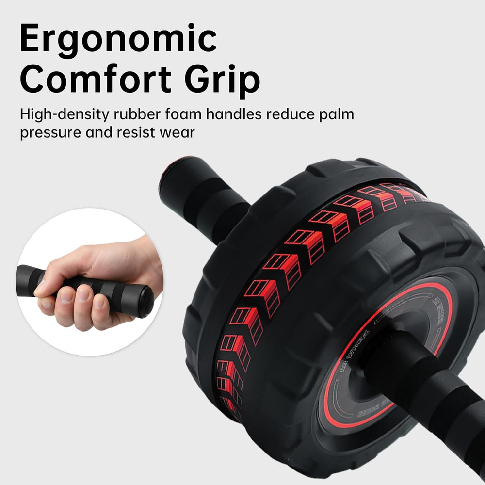 Ab Roller Wheel for Abs Workout - Core Strength Training Equipment for Home Gym