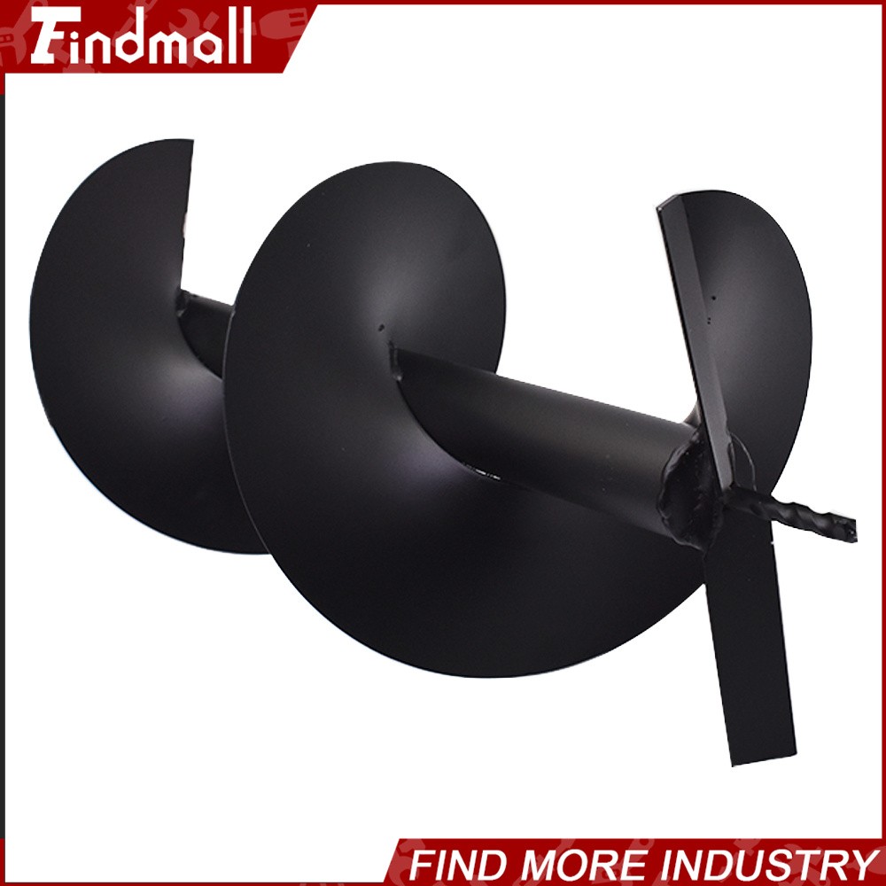 Findmall 10 Inch Earth Auger Drill Bit for Gas Post Hole Digger