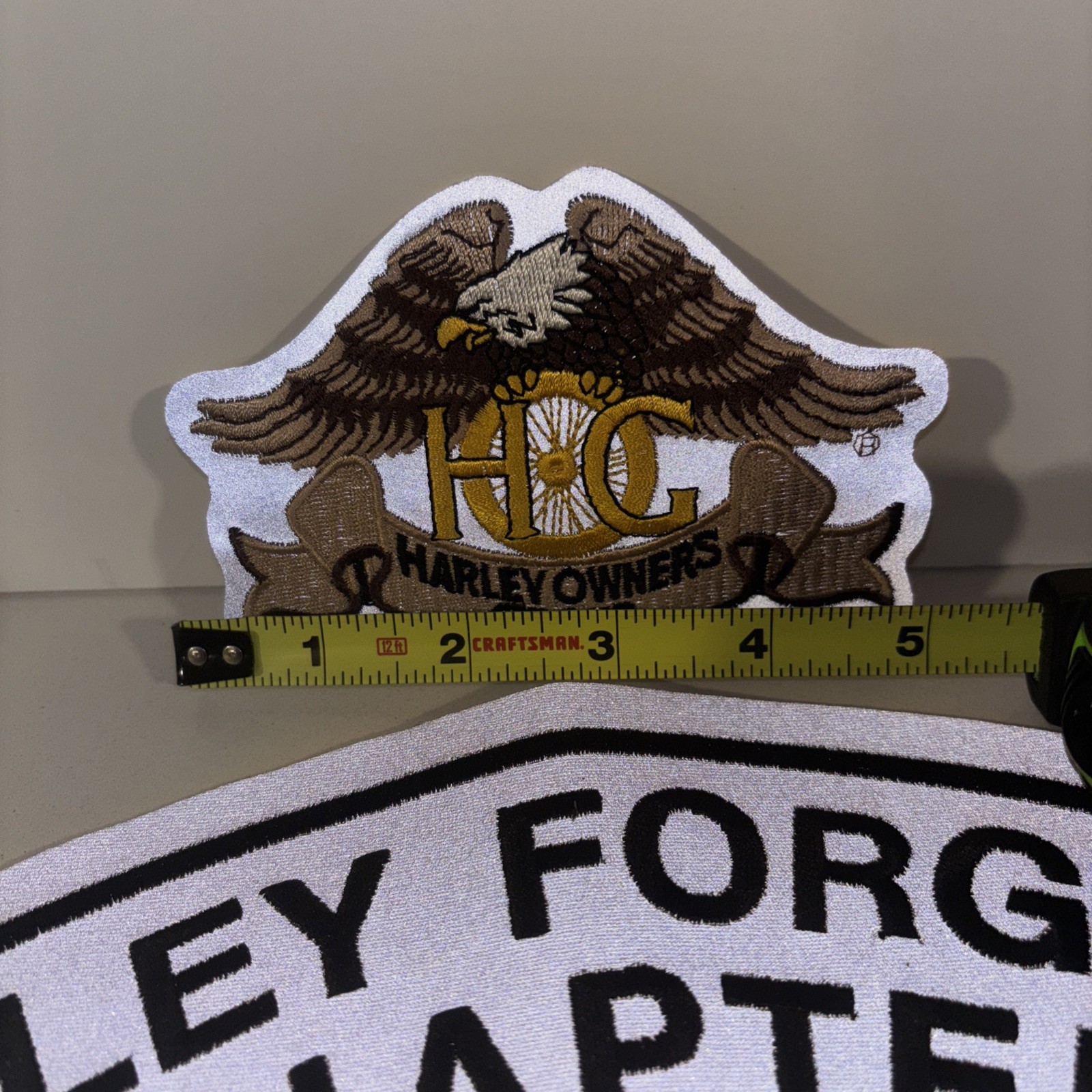 HARLEY OWNERS GROUP Large PATCHES (brand New)