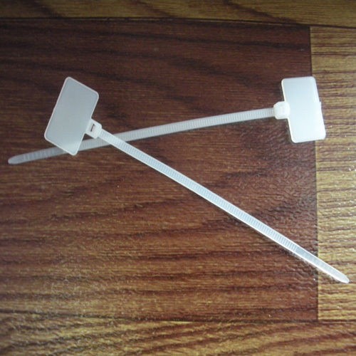 100Pcs Zip Ties Write on Ethernet RJ45 RJ12 Wire Power Cable Label Mark Tags E