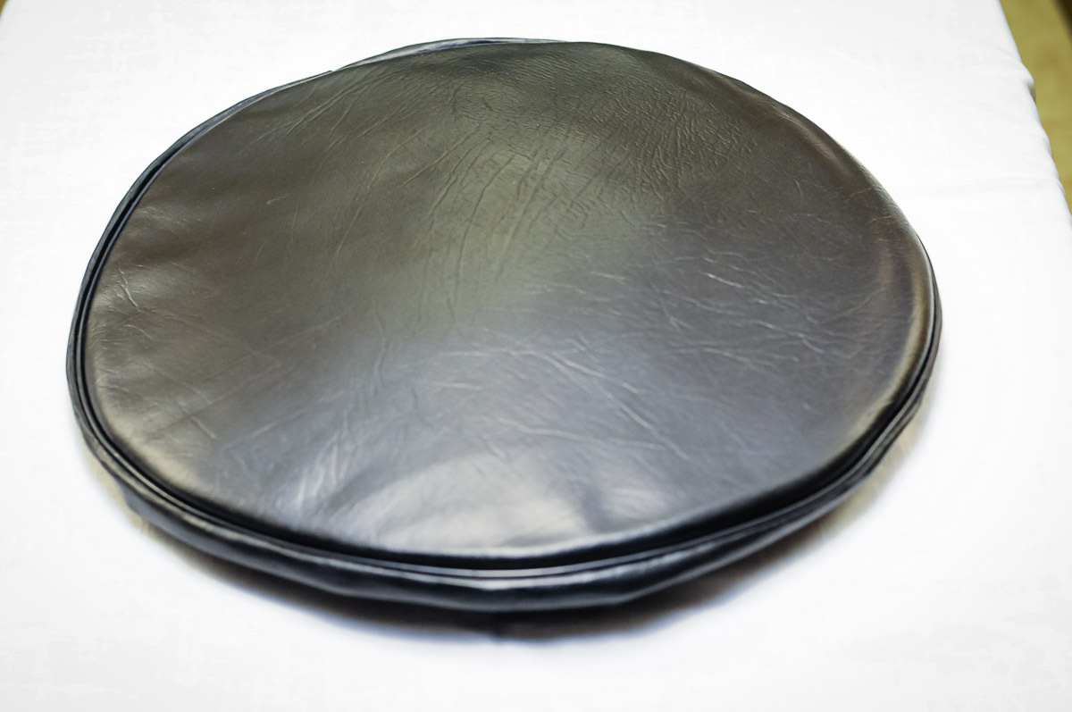 Bar Stool Slip On Cover With Foam Padded... BLACK