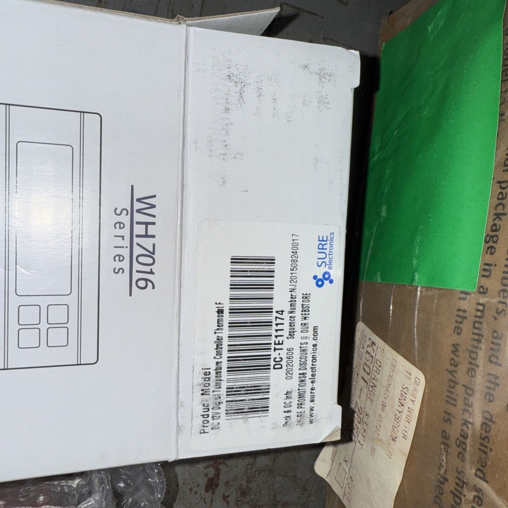 WILLHI WH7016 Temperature Controller DC 12V Digital Thermostat Switch NOS