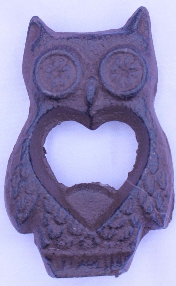 OWL FARM HOUSE RUSTIC ELEGANCE BOTTLE OPENER