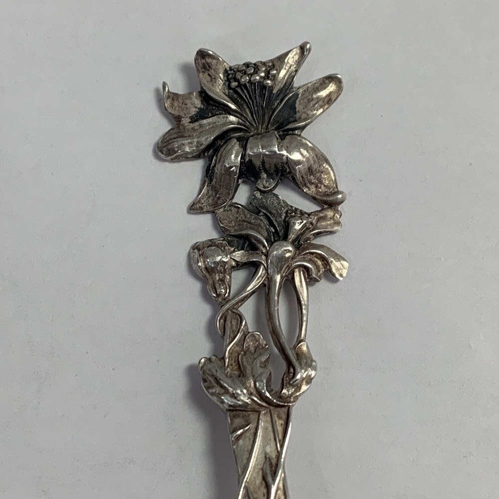 P & B,  Sterling Flatware Spoon, 5 1/8 inches, Beautiful!