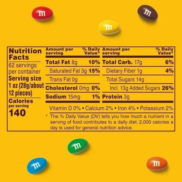 M&M'S Peanut Milk Chocolate Candy, 62 oz Free Shipping