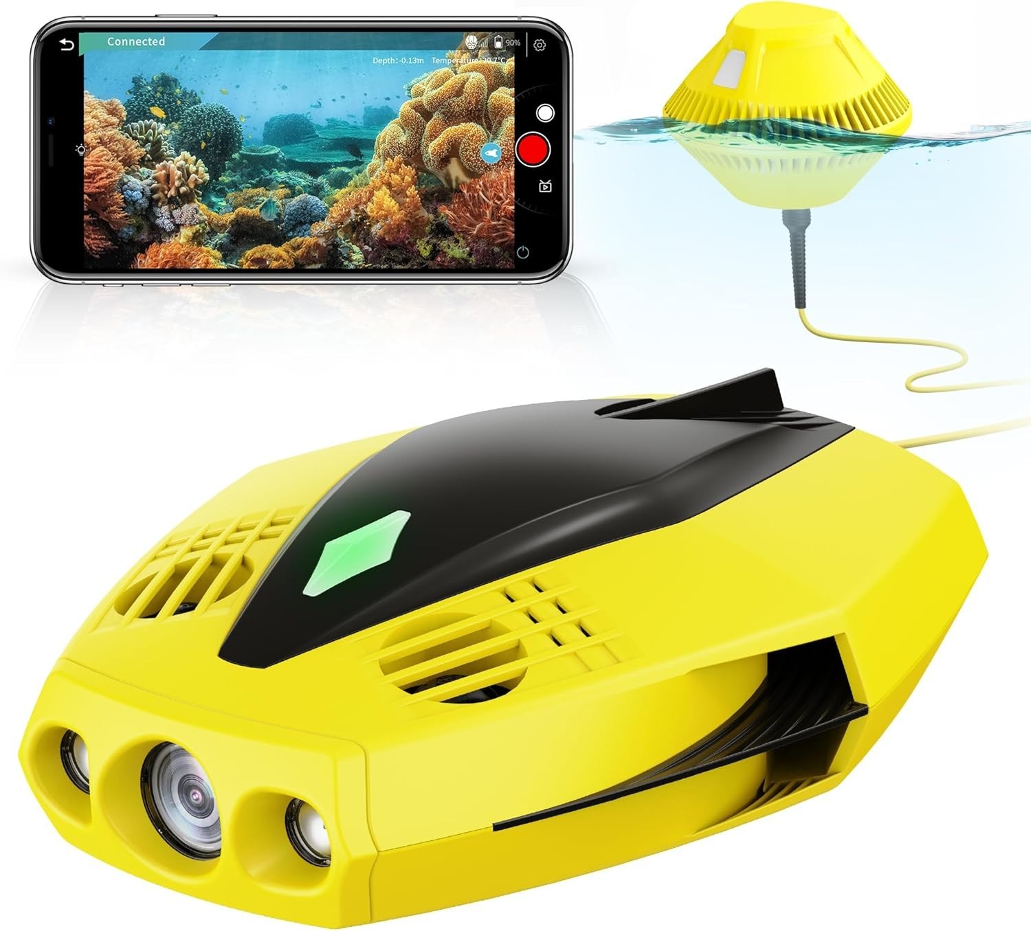 CHASING Dory Underwater Drone ROV - 1080p Full HD Real Time Viewing, APP Control