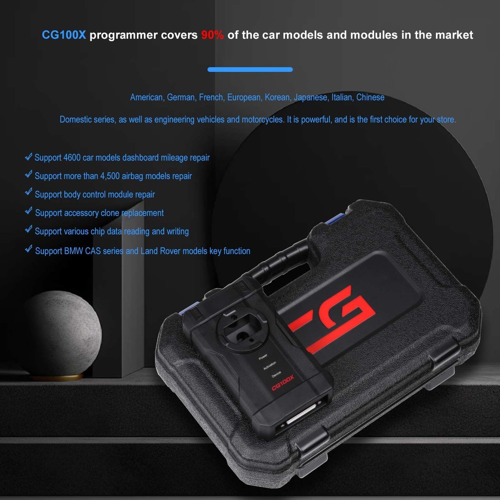 CGDI CG100X New Generation Smart Car Programming Mil.e-age Adjustment