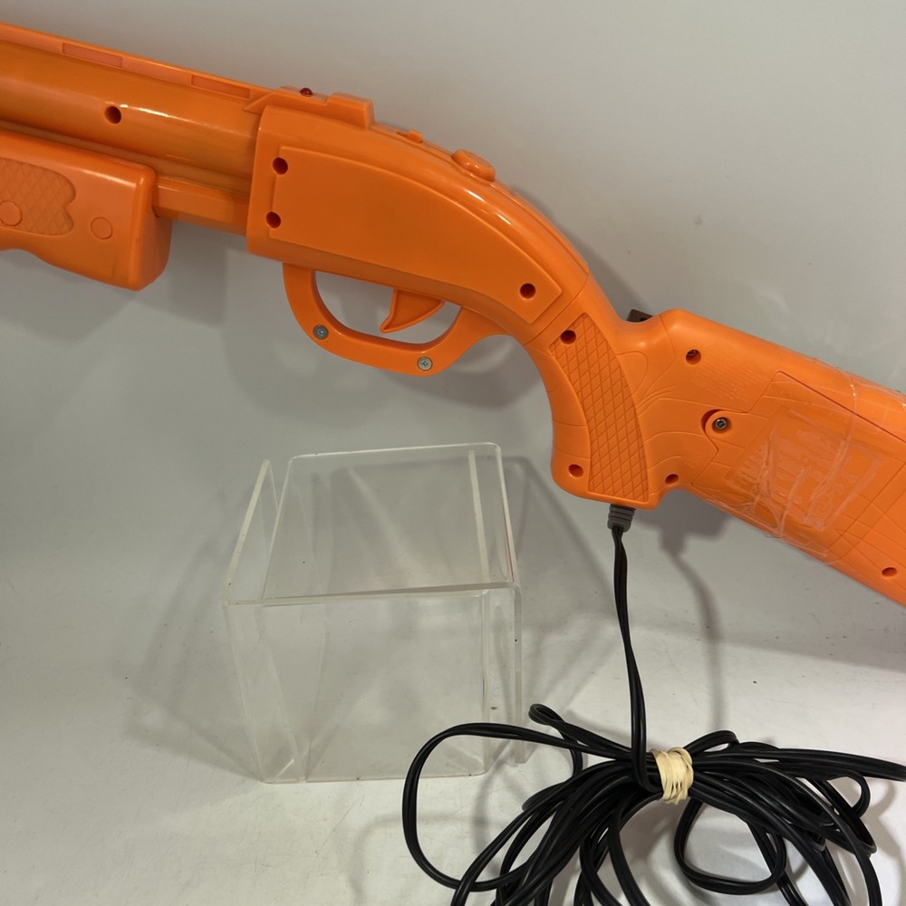 Big Buck Hunter Orange Light Gun and Sensor Arcade Gaming Working #ML