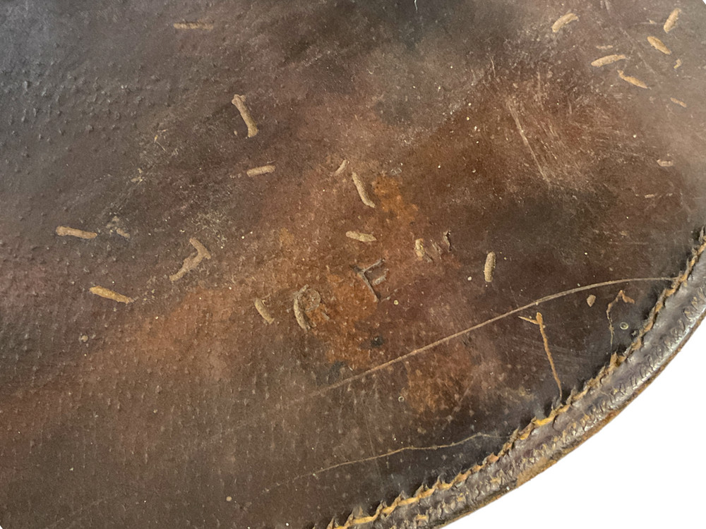 WW1 Canadian CEF Leather Saddle