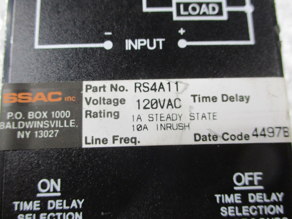 SSAC RS4A11 TIMER NSNP
