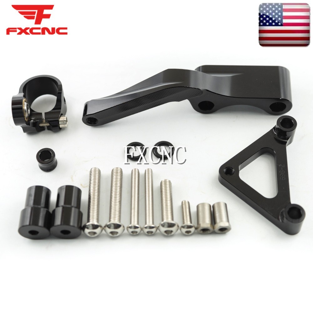 Steering Damper Stabilizer Holder Mount Support Bracket For Ducati Monster 696
