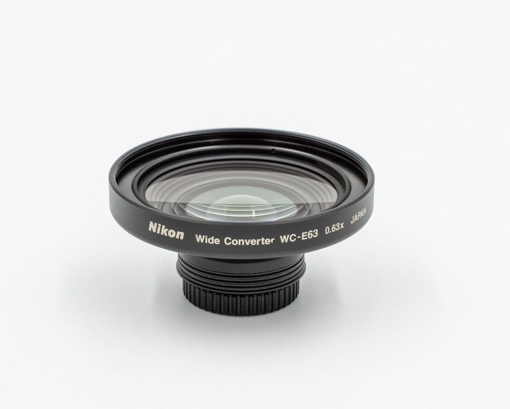 Nikon WC-E63 Wide Angle Conversion Lens f/ select Coolpix Digital Cameras