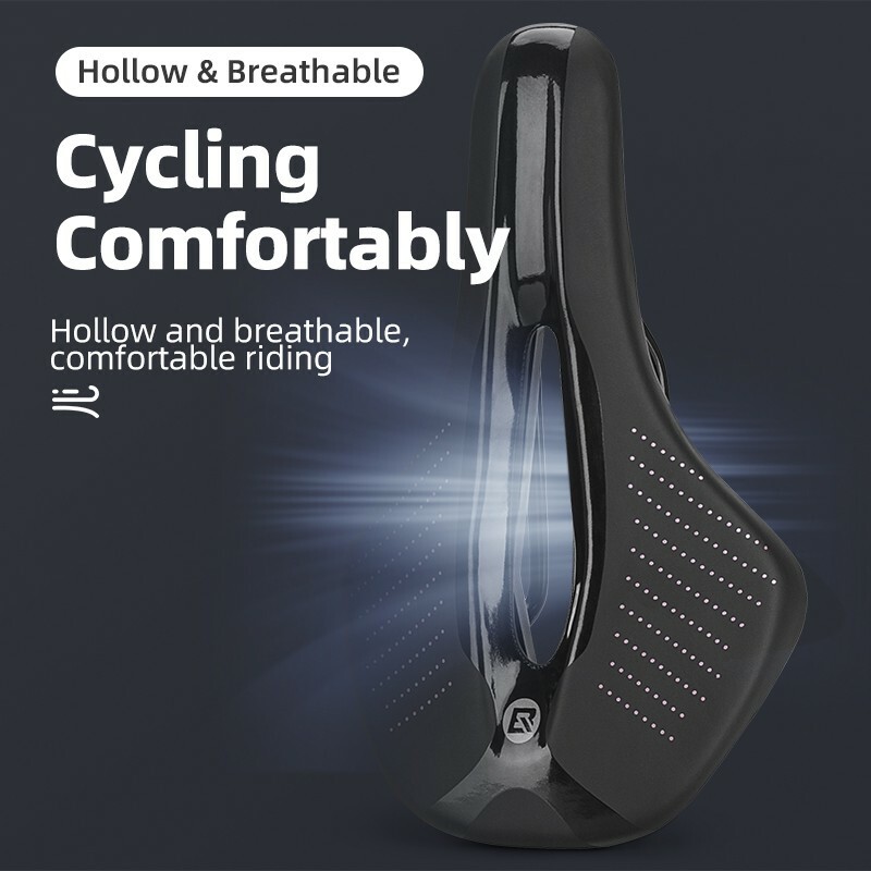 ROCKBROS Bike Seat Bicycle Saddle Breathable Racing Cycling Comfort Cushion