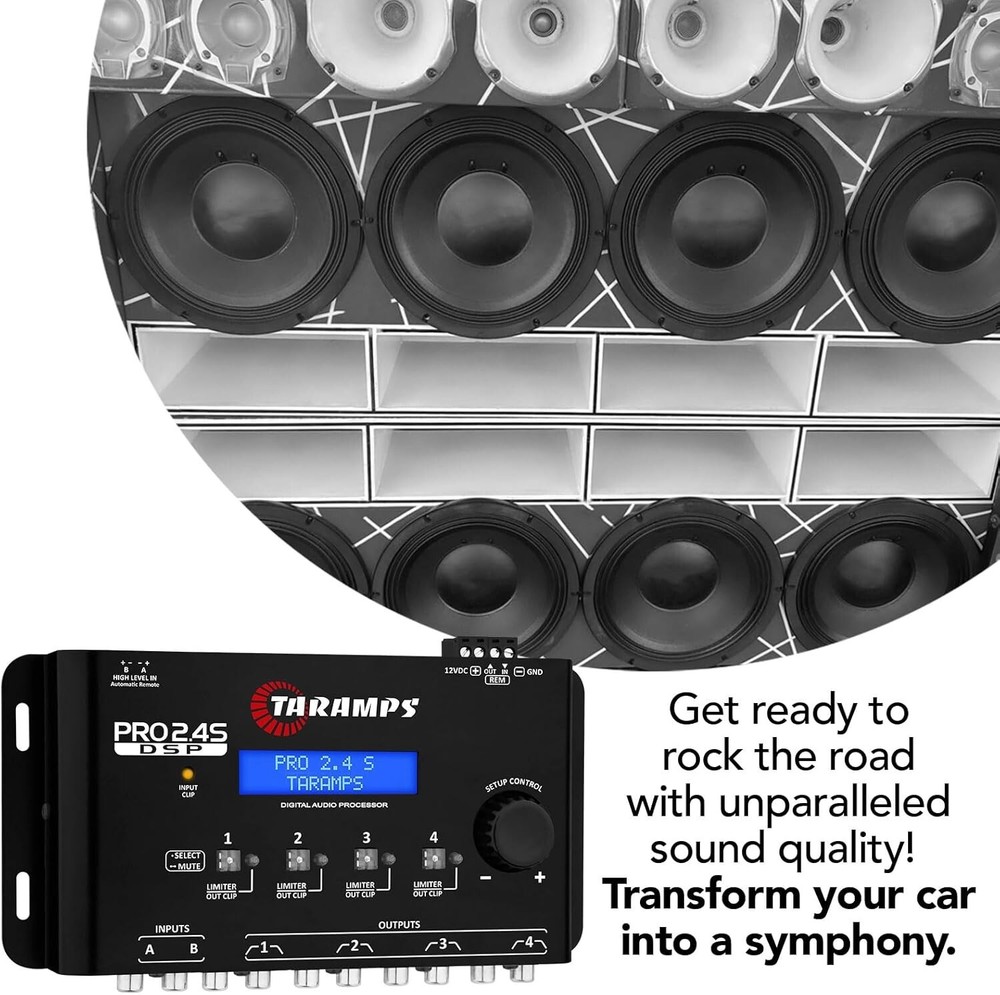 Battery Powered Digital Signal Processor - 15-Band Equalizer & Output Control