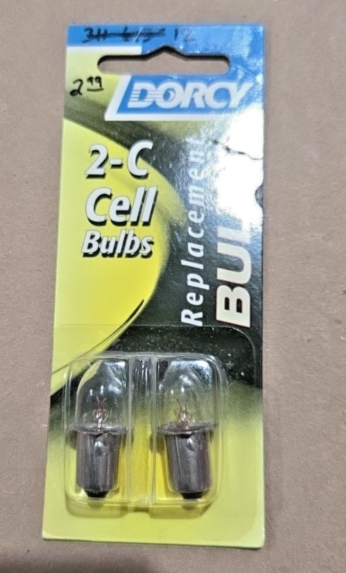 Dorcy 2-C Cell Bulbs replacement bulbs