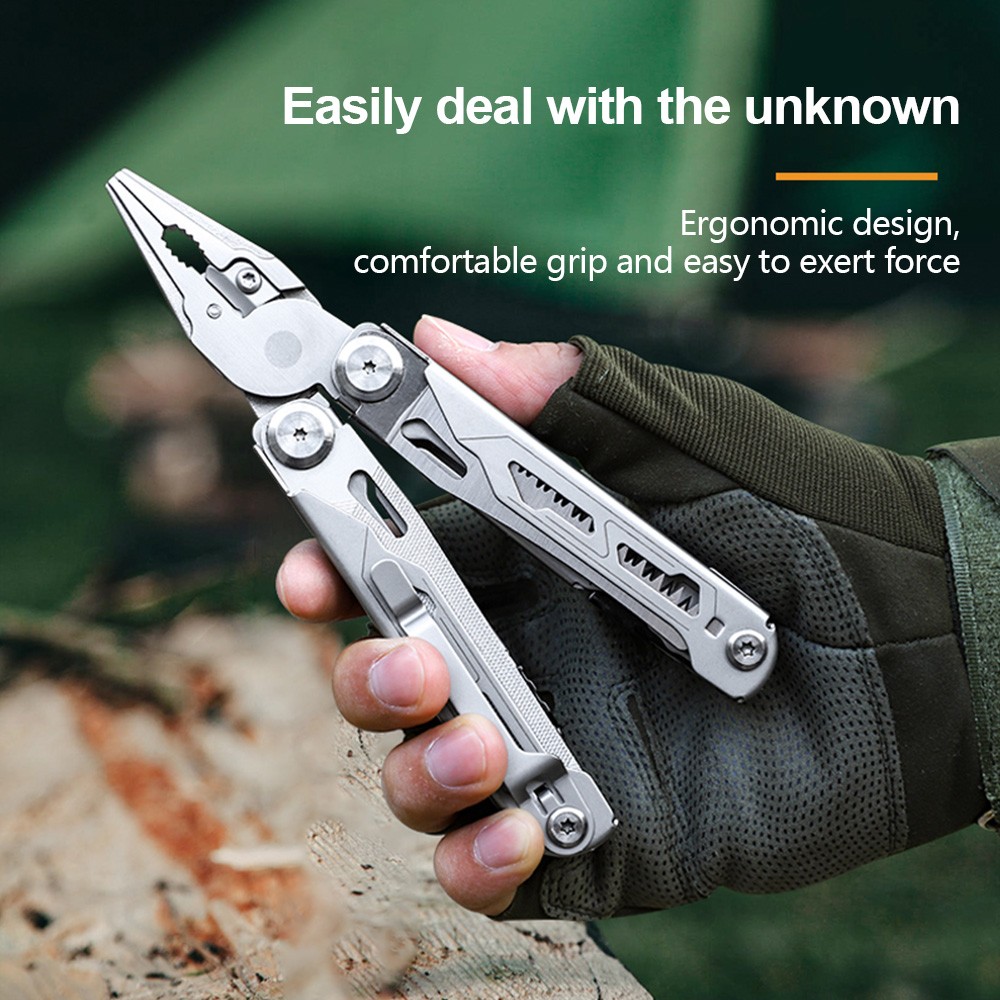 16 in1 Multitool Pliers,Multi Tool,Stainless Steel Multi-tool Pocket Knife