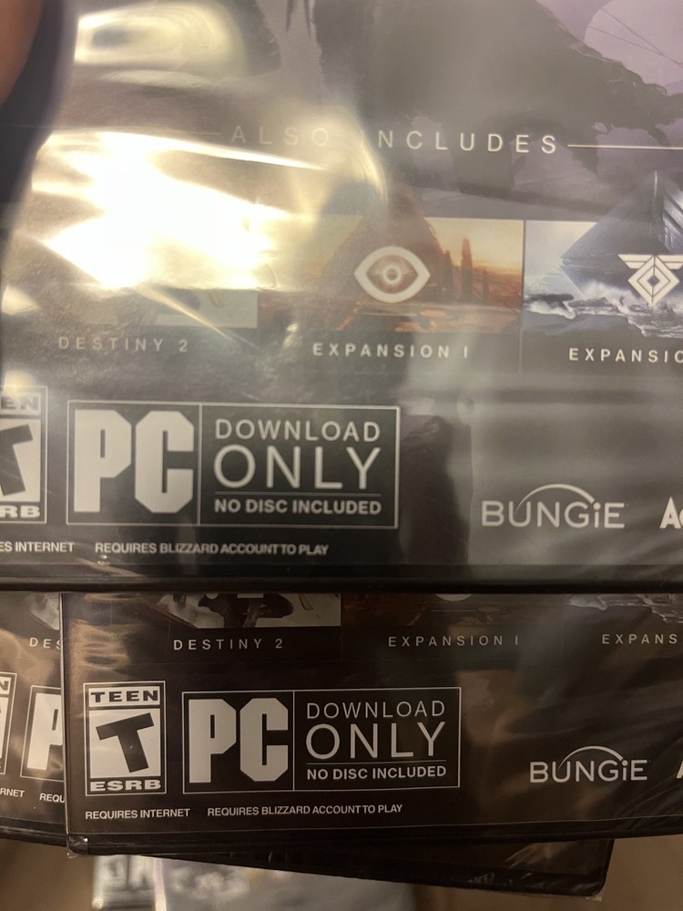 Destiny 2: Forsaken Legendary Collection - *PC Code* Inside Sealed Case