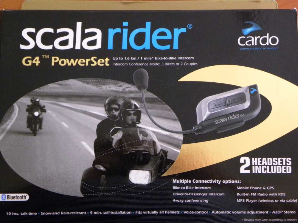 Cardo Scala Rider G4 Powerset (MISC-2)