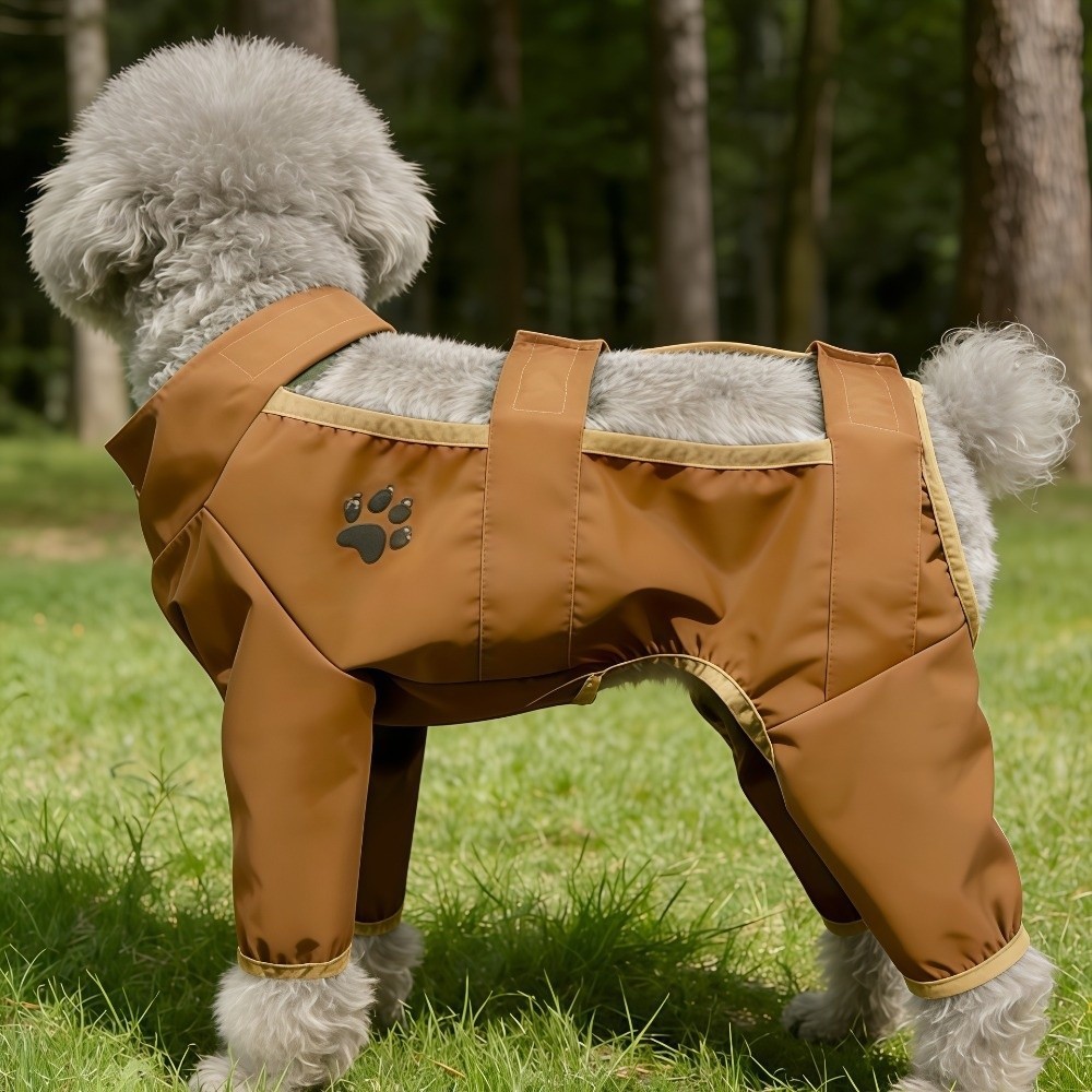 Adjustable Pets Jumpsuit Breathable Protective Pants Pet Strolling