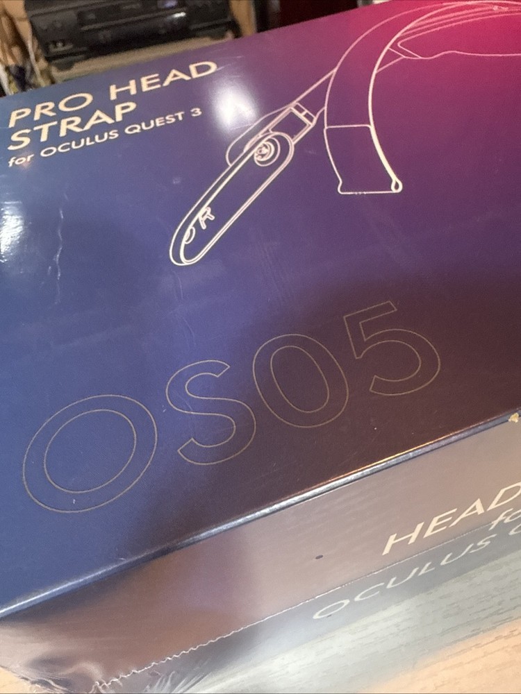 Compatible Oculus Quest 3 Pro Head Strap, Aftermarket, New in Box