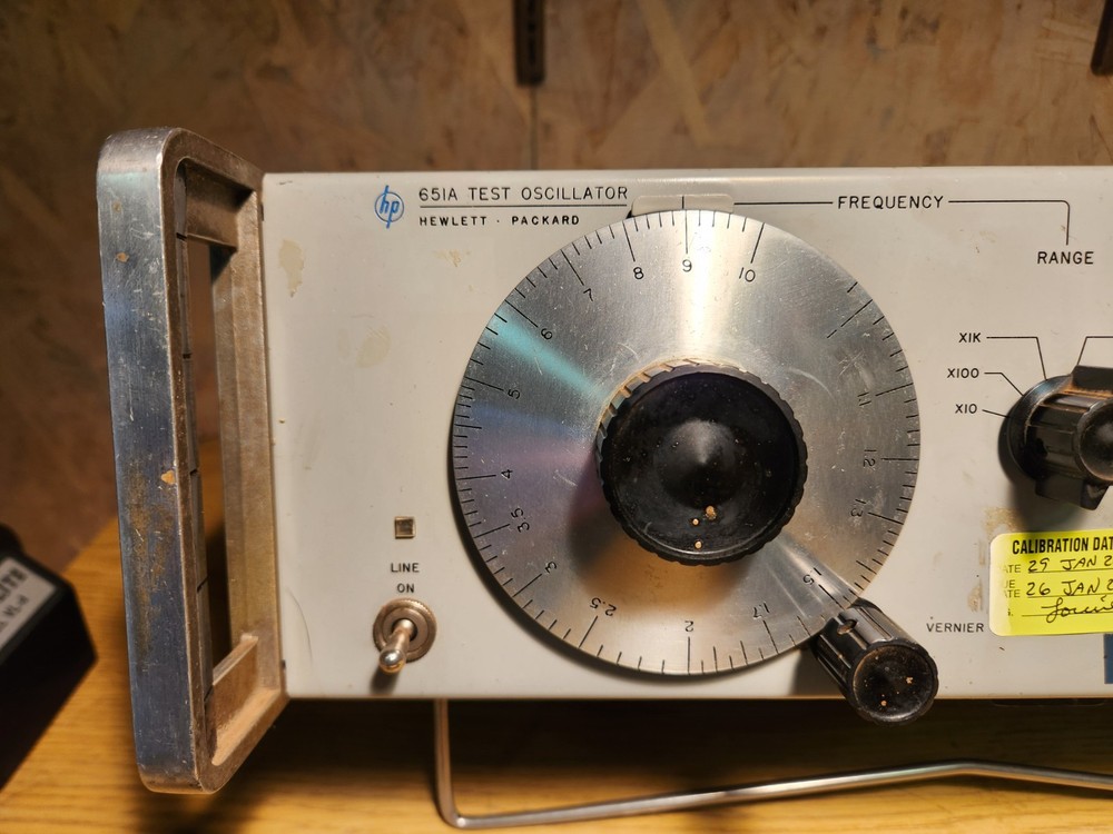 1960’s Hewlett-Packard 651A Test Oscillator - Untested.