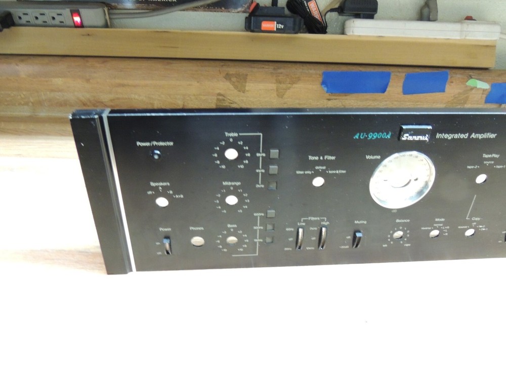 Sansui AU-9900-A Front Panel Assembly 7007482