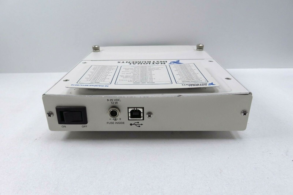 National Instruments NI DAQPad-6015 Multfunction I/O for USB (Power Tested)