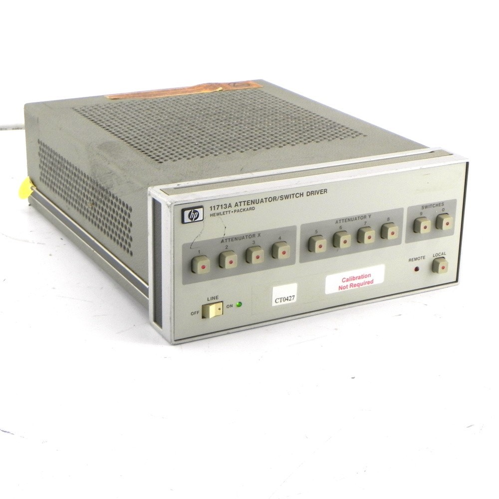 Keysight 11713A AS-IS Attenuator/Switch Driver