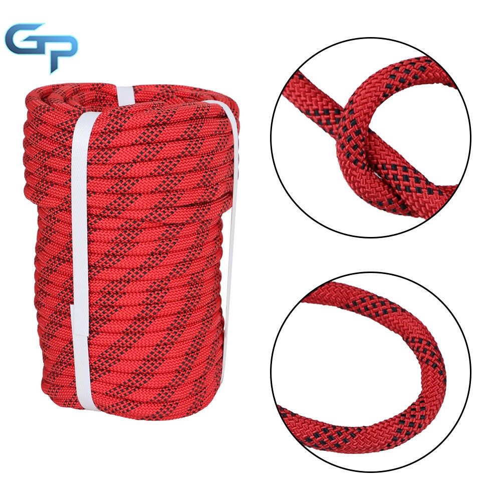 High Strong 3/8" × 100' Braid Polyester Rope Arborist Tree Rope 3520Lbs