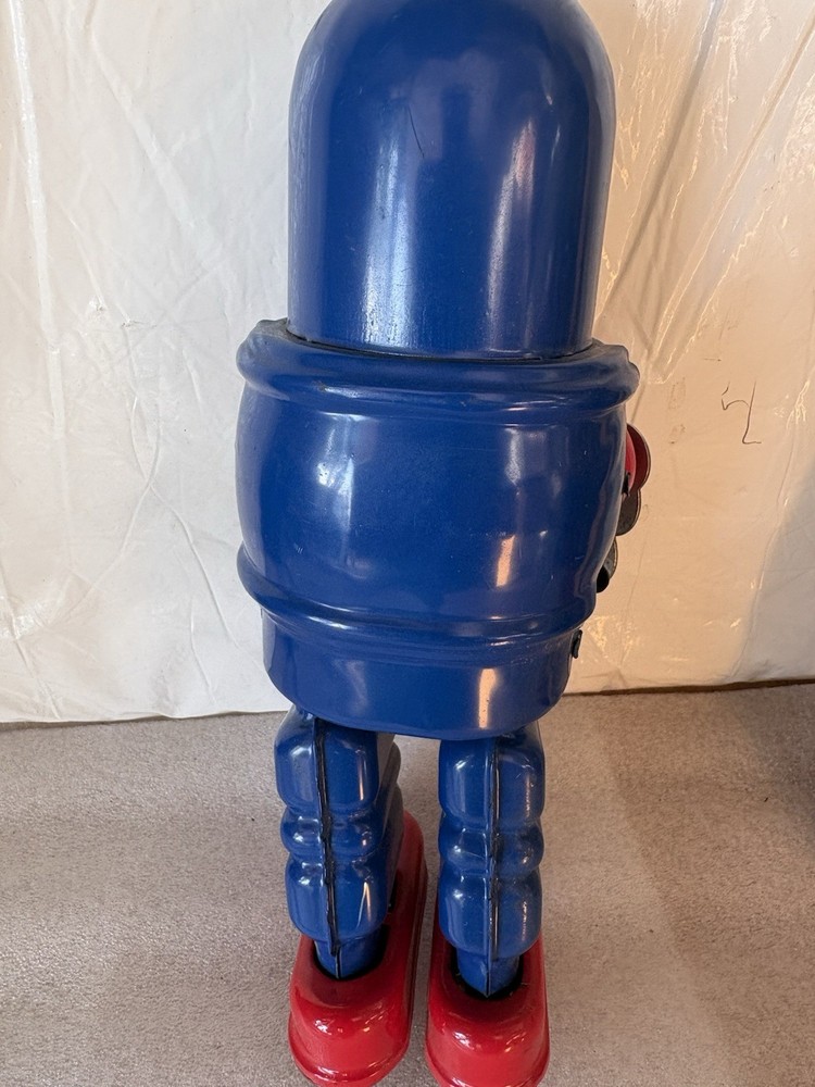 Mechanical Sparkling Roby Robot Tin