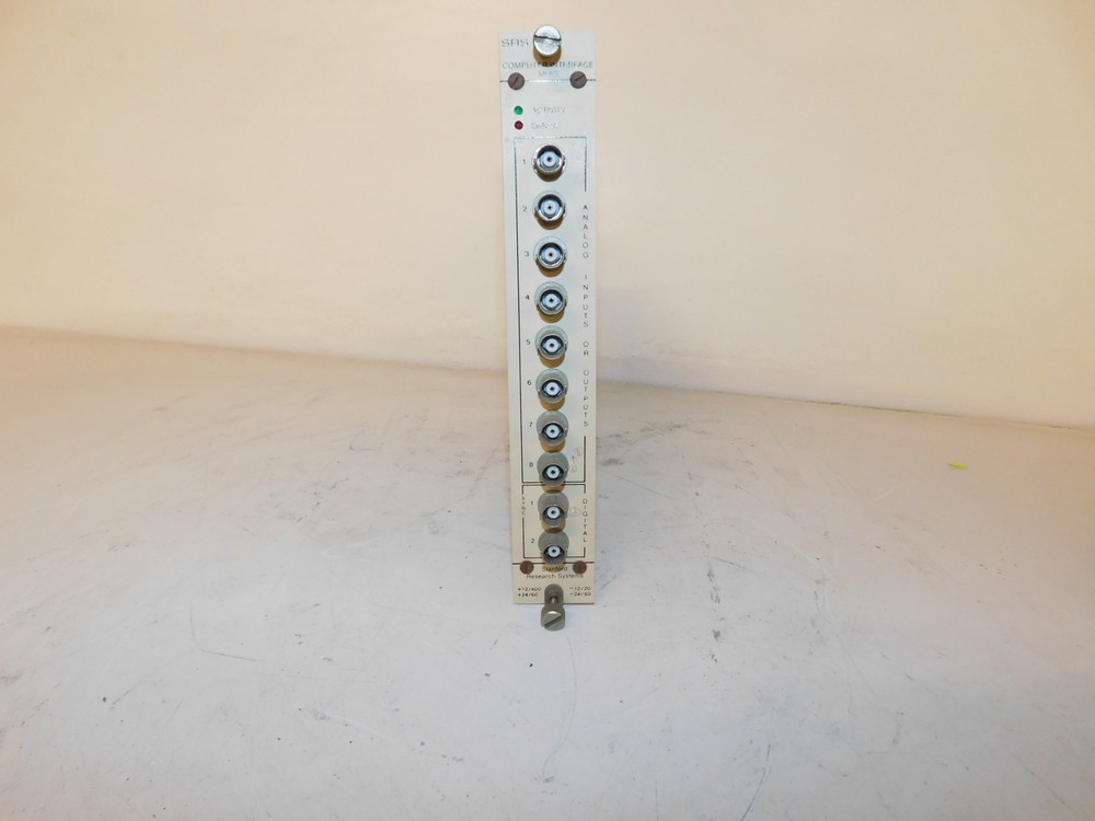 STANFORD RESEARCH MODEL SR245 COMPUTER INTERFACE (JCC64)