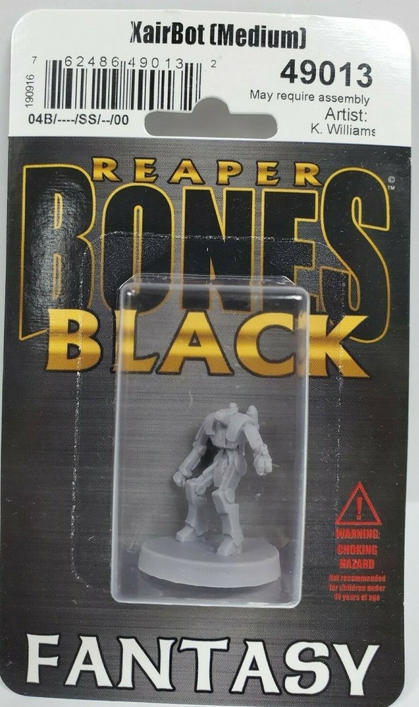 XAIRBOT (medium) Reaper Miniatures Bones Black REM49013