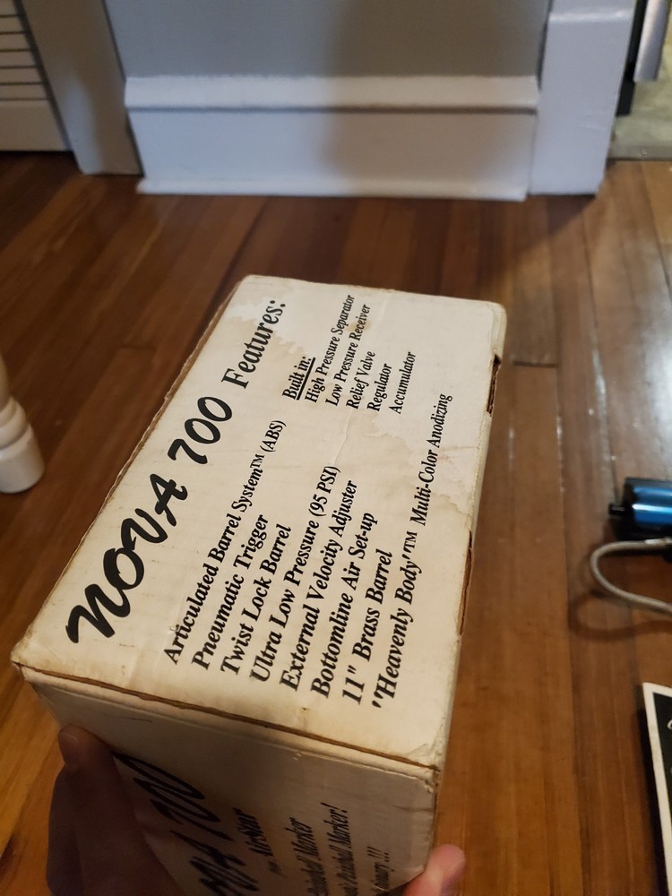 AirStar Nova 700 Paintball Gun With Box Untested
