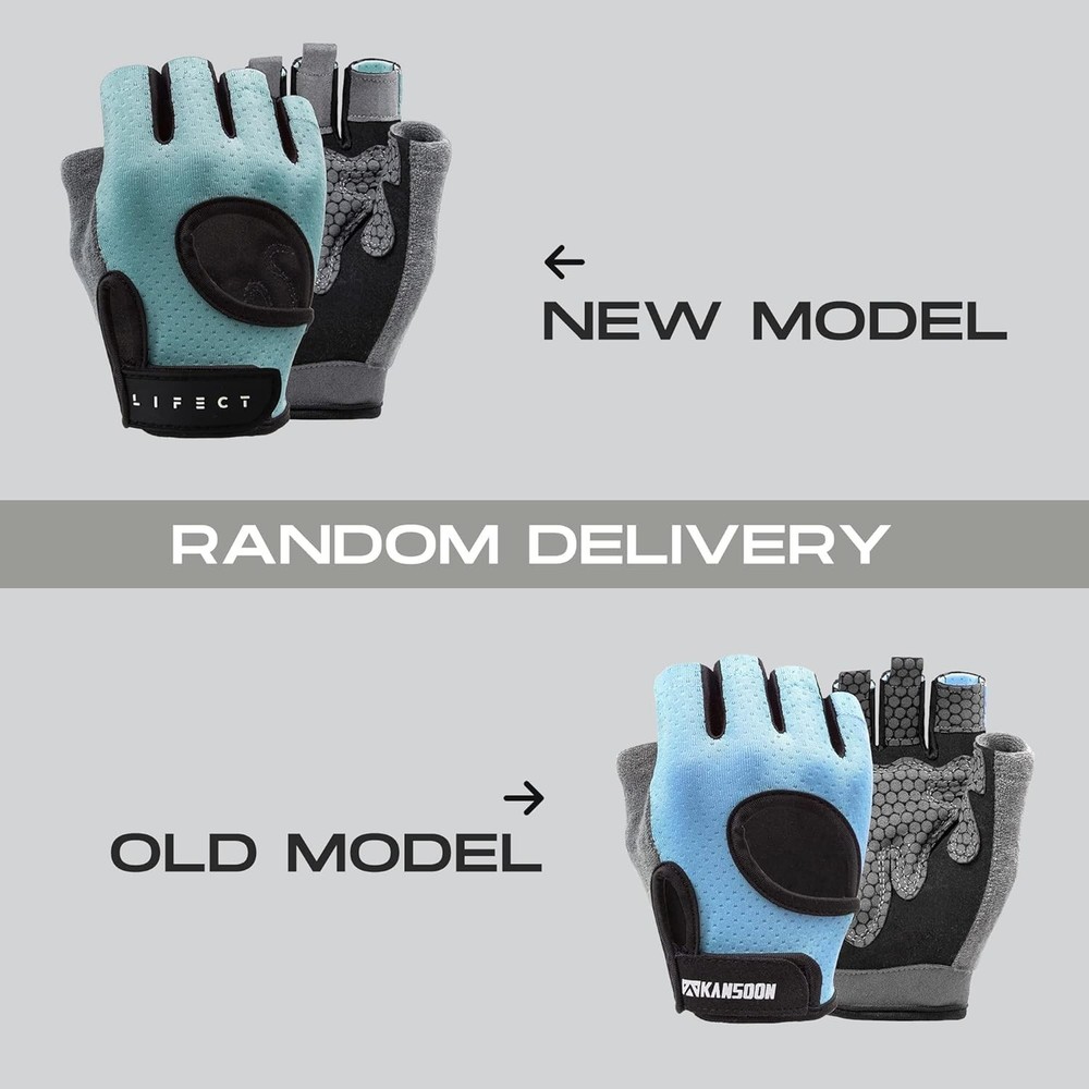 Multi-Functional Breathable Training Gloves for Weightlifting & Workouts - Large