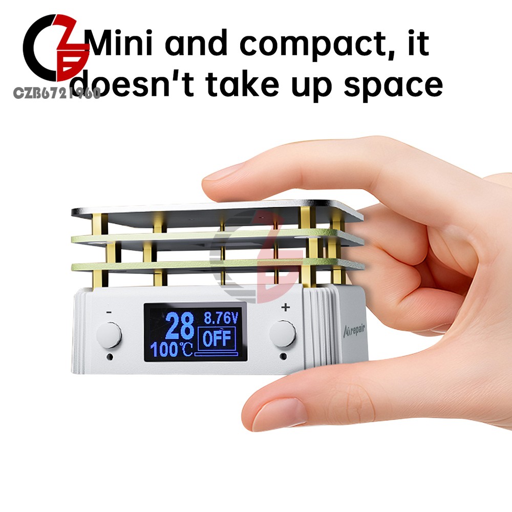 Mini Electronic Hot Plate Preheating Station PCB SMD Heating-Soldering Station