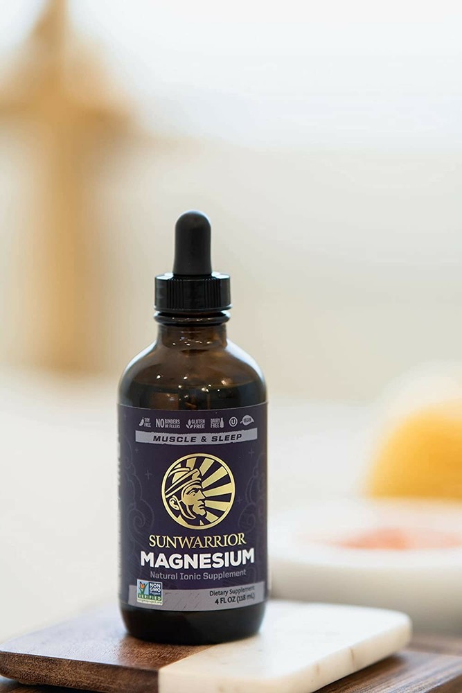 Sunwarrior Magnesium Natural Ionic Liquid Supplement Drink Additive Features