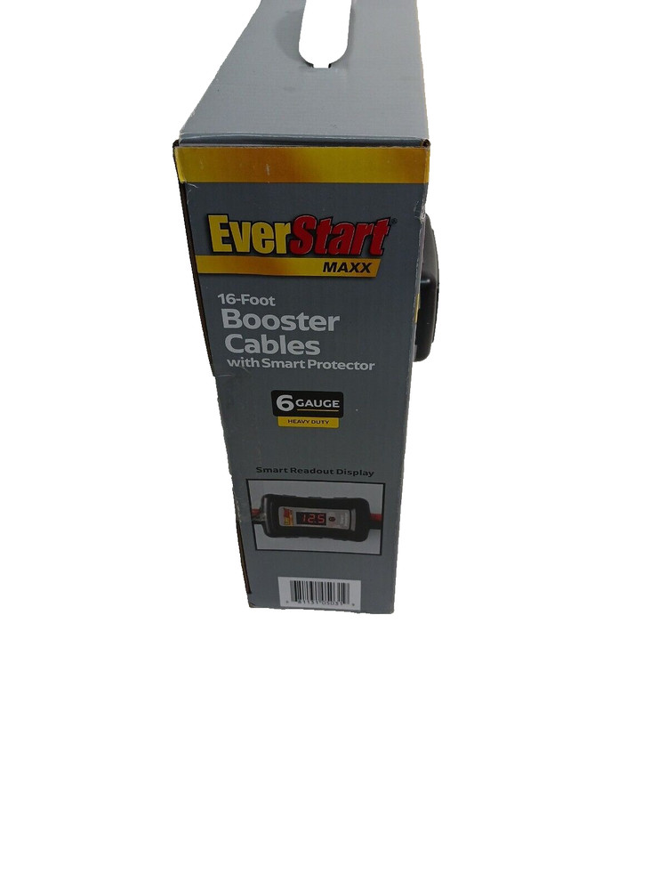 Ever start 16 ft. Booster Cables with Smart Protector
