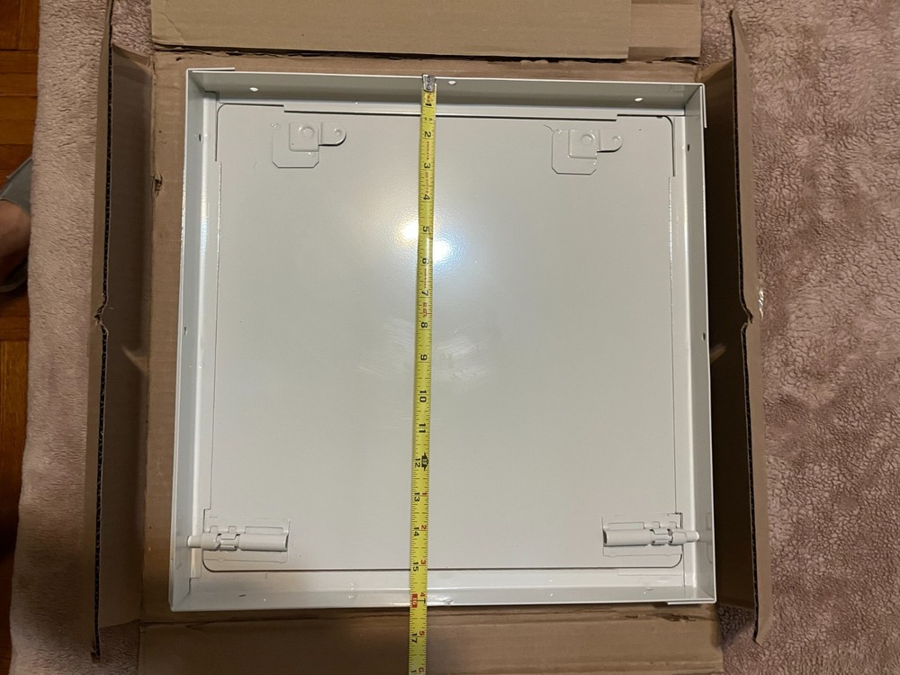 Metal Wall Ceiling Access Door Panel with Frame 16" x 16" White