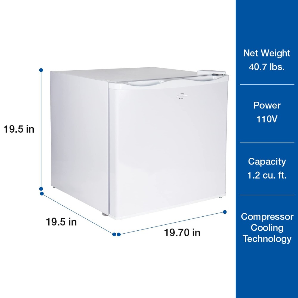 Koolatron Upright Deep freezer - 1 wired shelf, Garage Ready, Meat Storage,