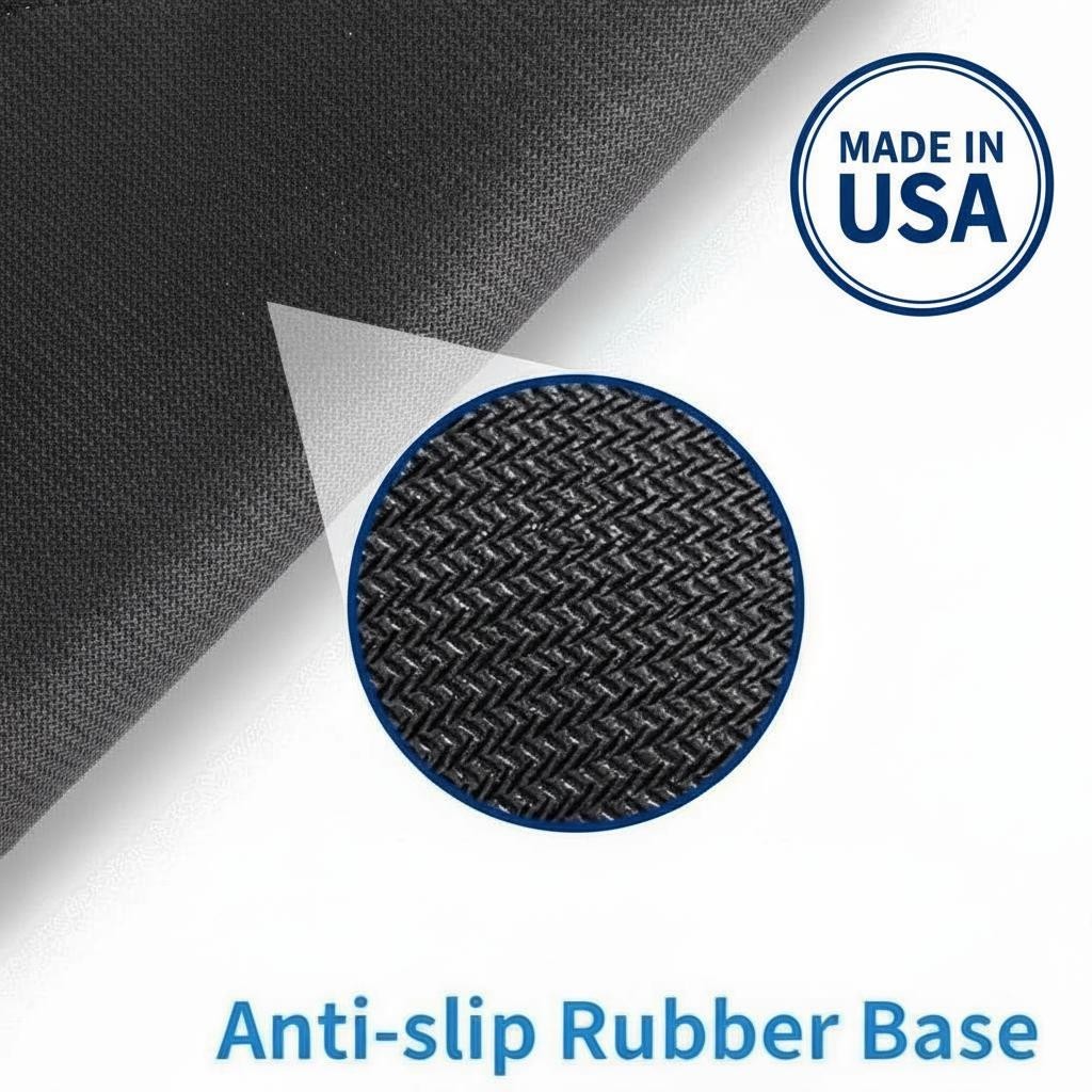 The Big Lebowski Rug 9.5 x 8 Mouse Pad With Anti-Slip Rubber Backing Made In USA