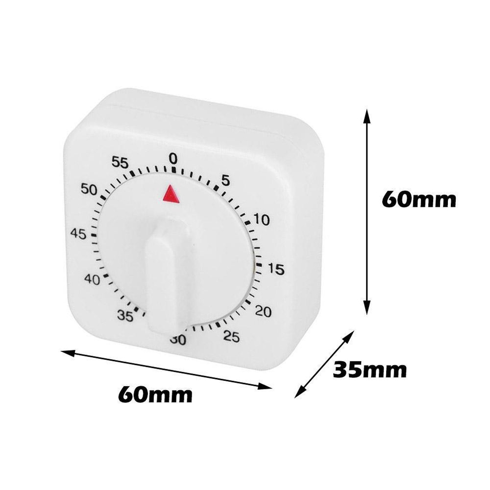 Kitchen Timer Egg & Square Shaped Kitchen Cooking Timer Mechanical Alar Z9Y6