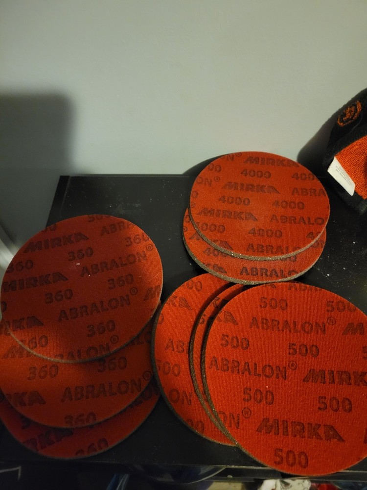 8 Pack Bowling Abralon Sanding Pads