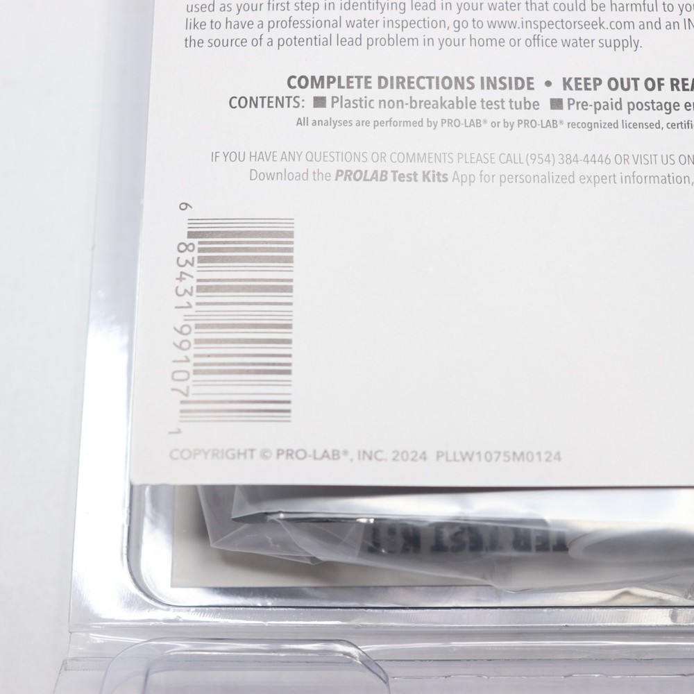 PRO-LAB Lead-In Water Test Kit