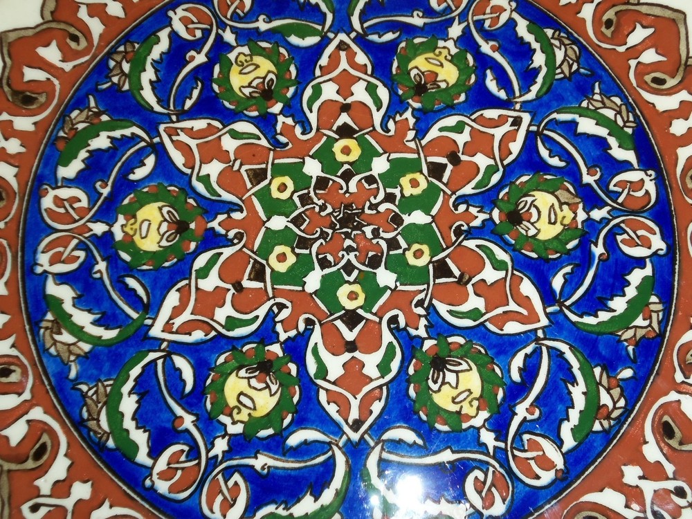 Contemporary Art Pottery Charger